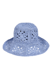 Posy Hat - Periwinkle