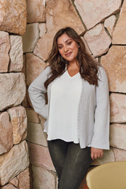 Ines Tie Cardigan - Peyote