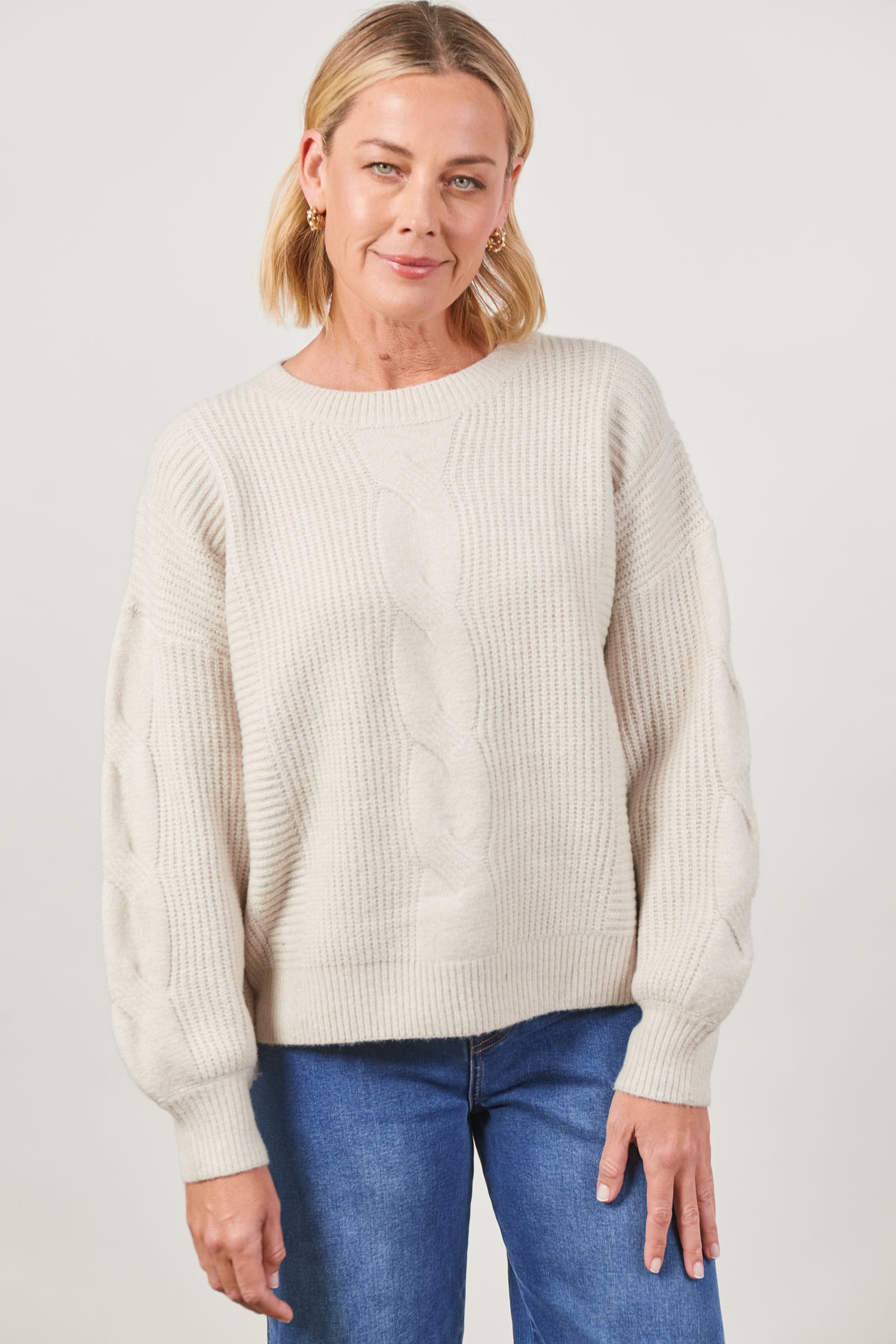 Renew Jumper - Creme