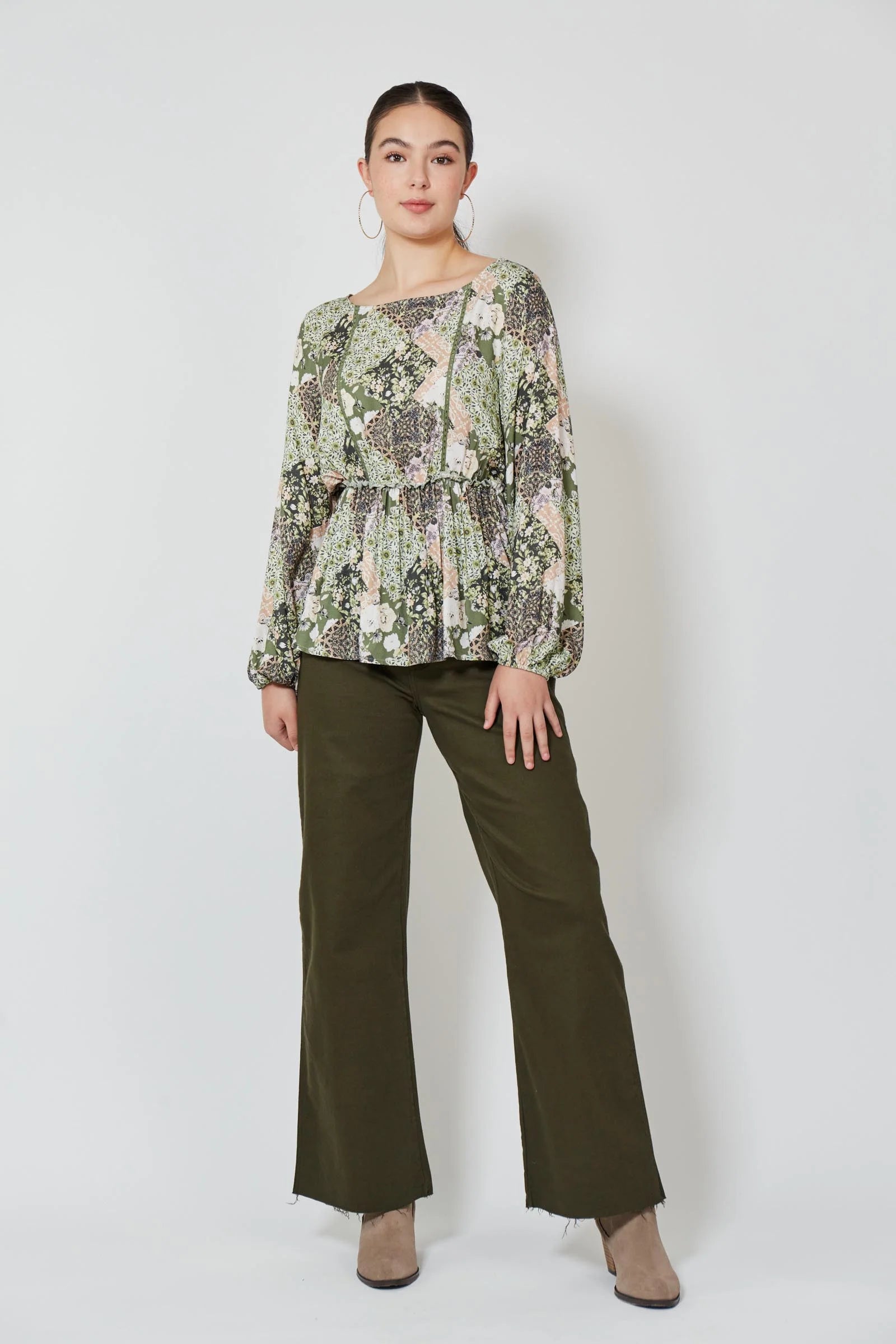 Coppola Blouse - Evergreen Muse