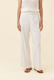 Frances Pant - White