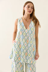 Ingrid Reversible Tunic - Tile