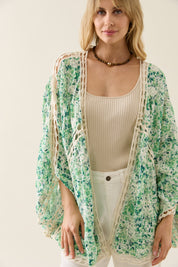Oline Lace Cape - Jasmine