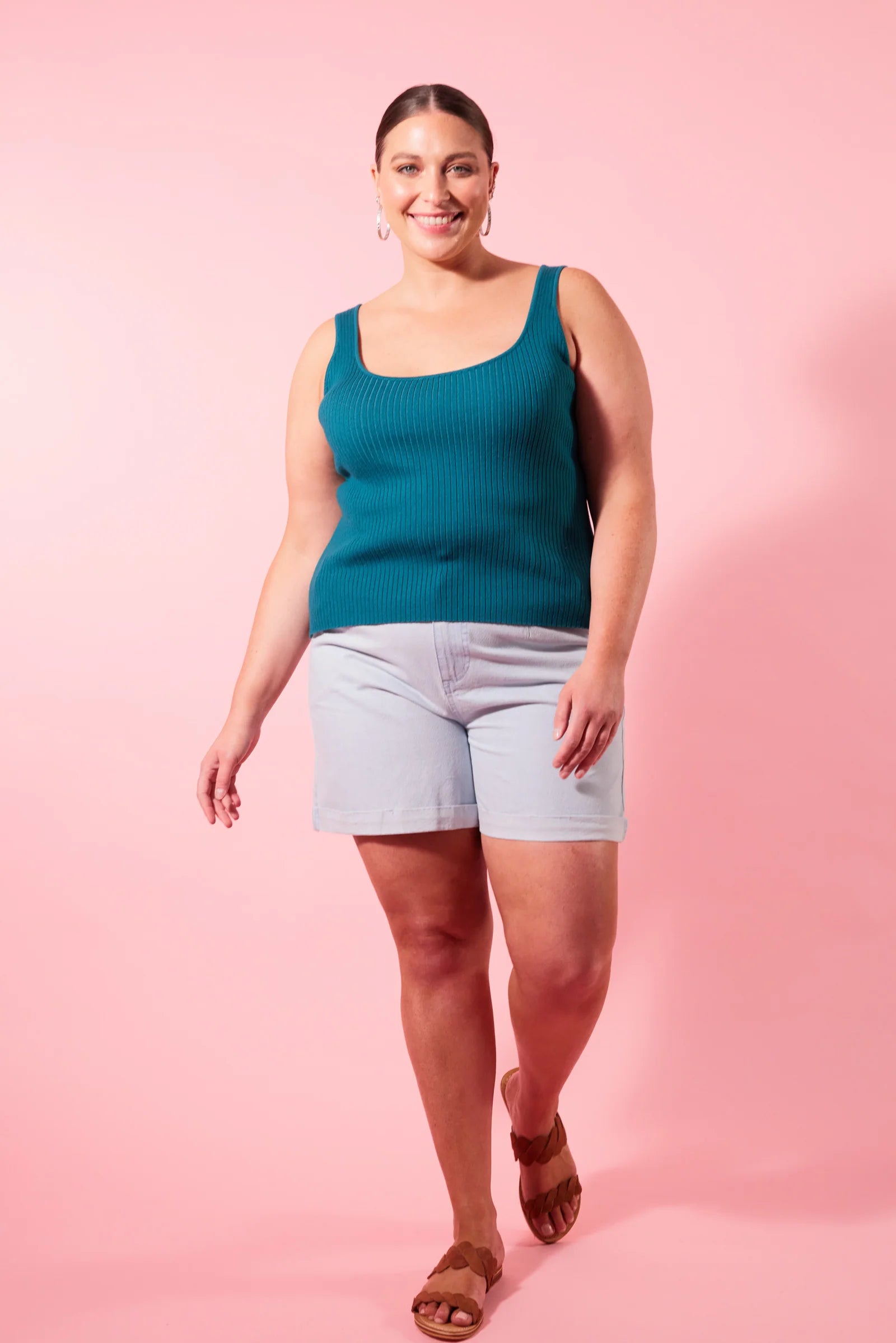 Pavilion Tank - Teal