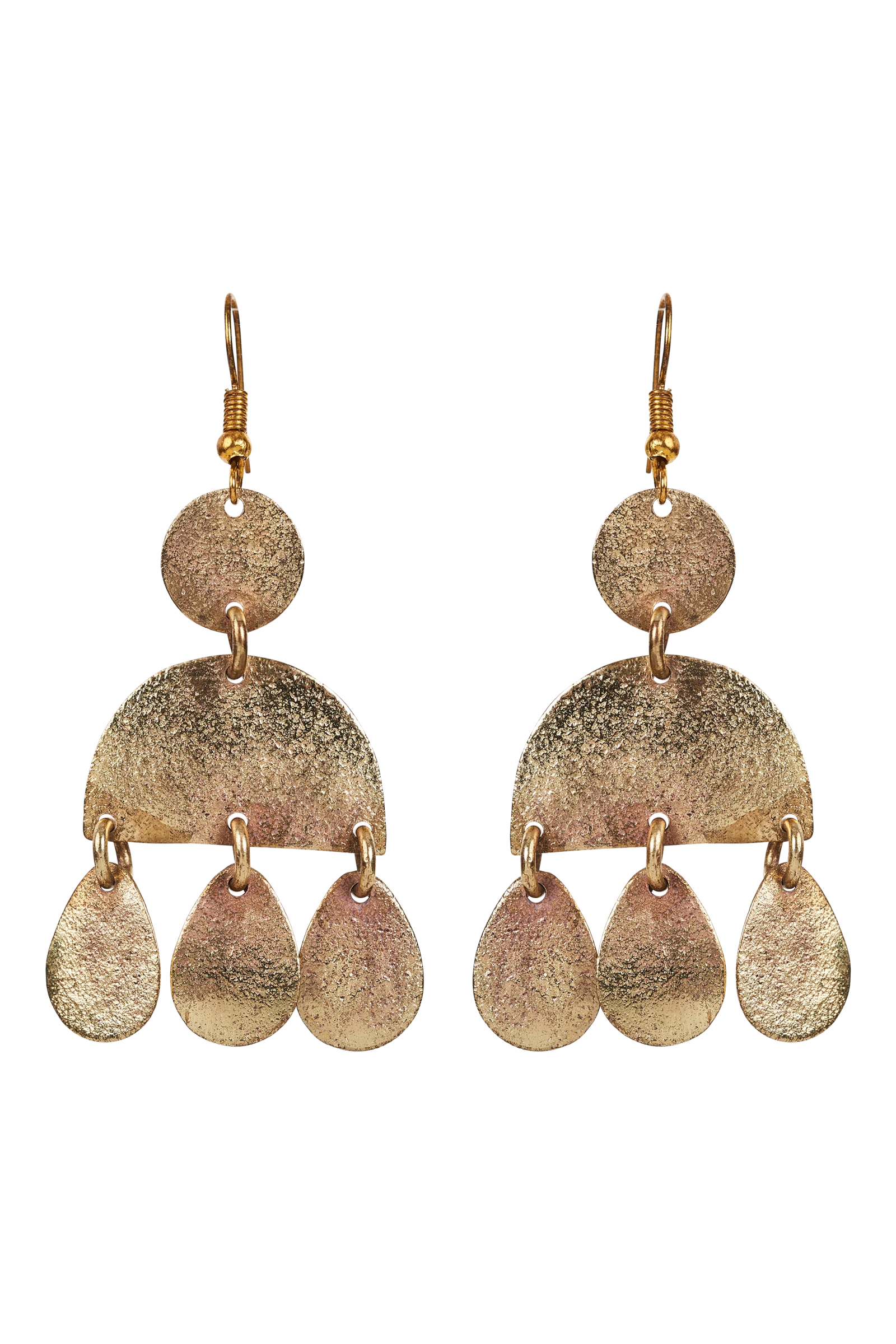 Marquee Earring - Brass