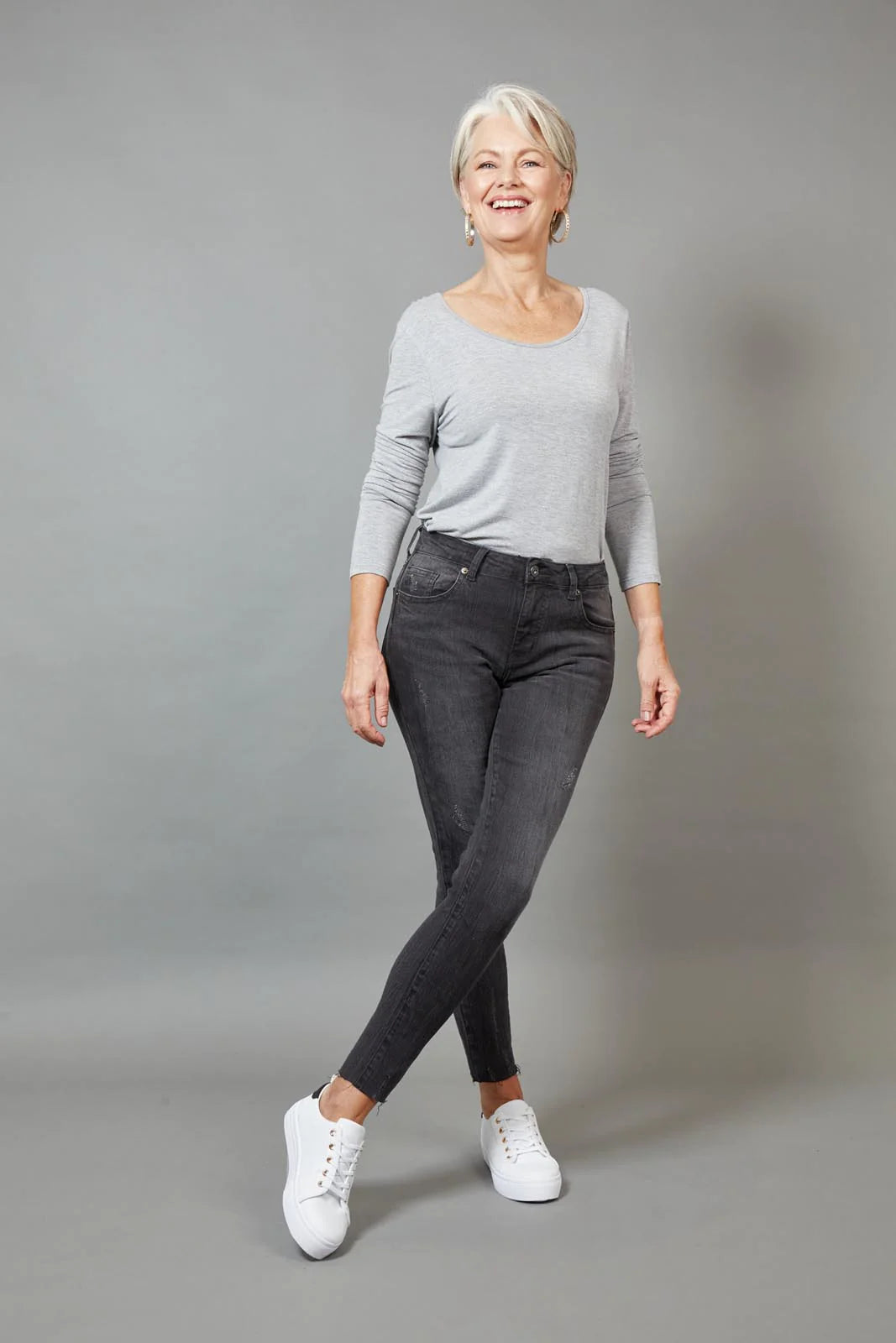 Junko Denim - Black