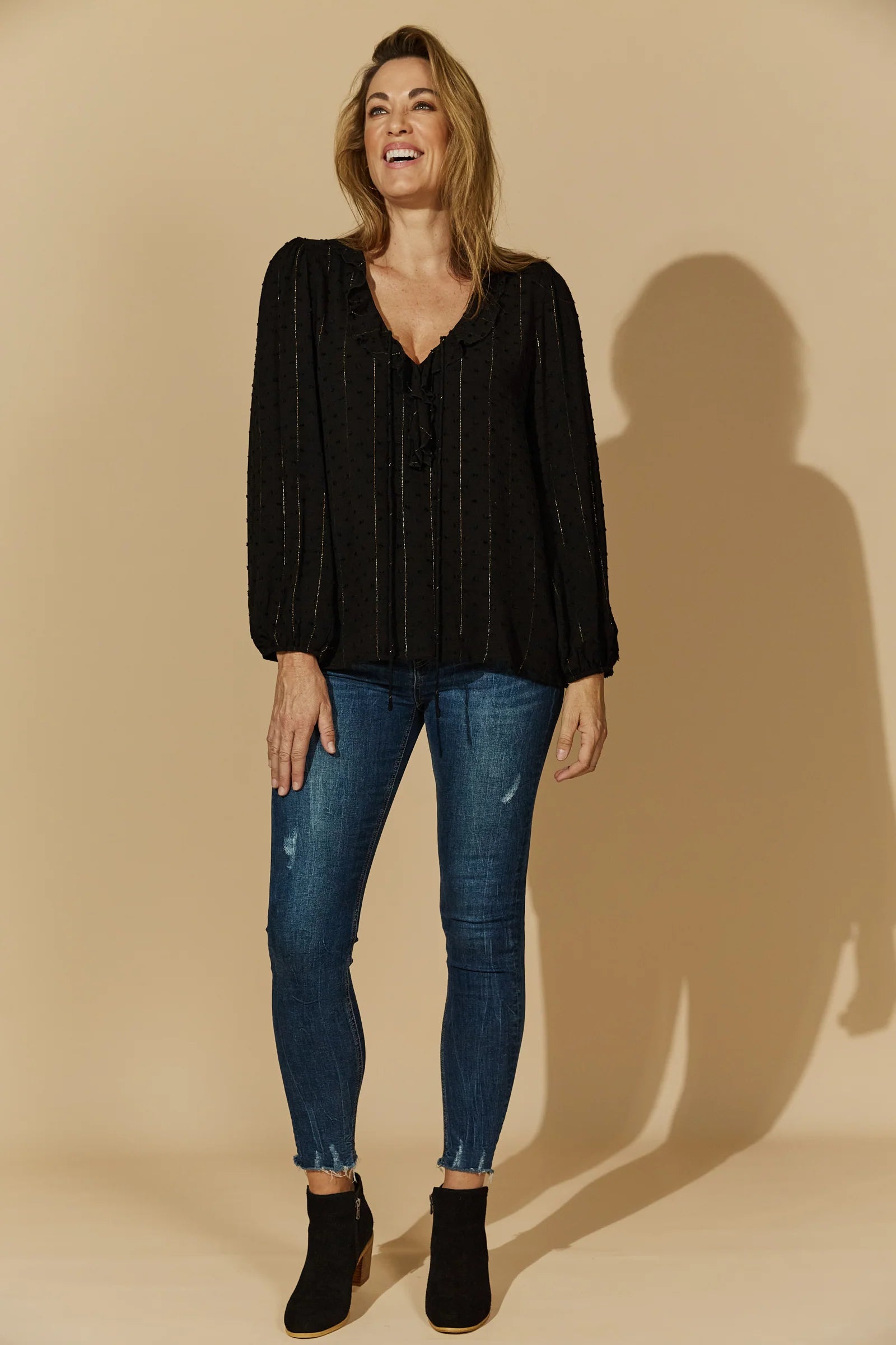 Ethereal Blouse - Black