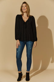 Ethereal Blouse - Black