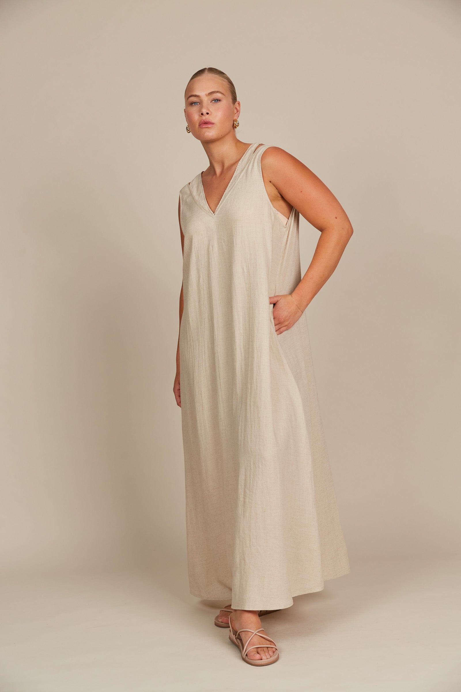 Amelie Tank Maxi - Canvas