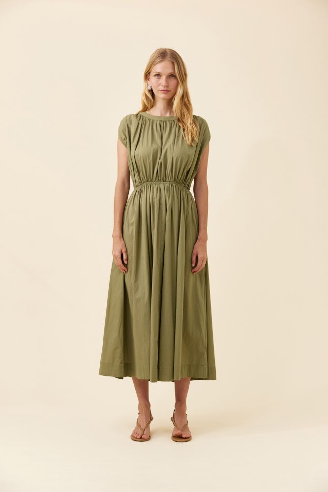 Rosa Reversible Maxi Dress - Sage