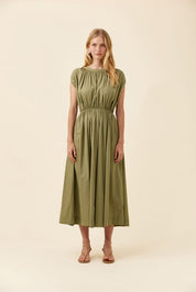 Rosa Reversible Maxi Dress - Sage