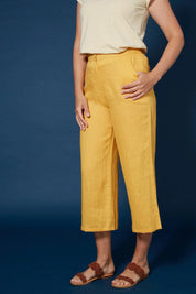 Antillia Crop Pant - Marigold