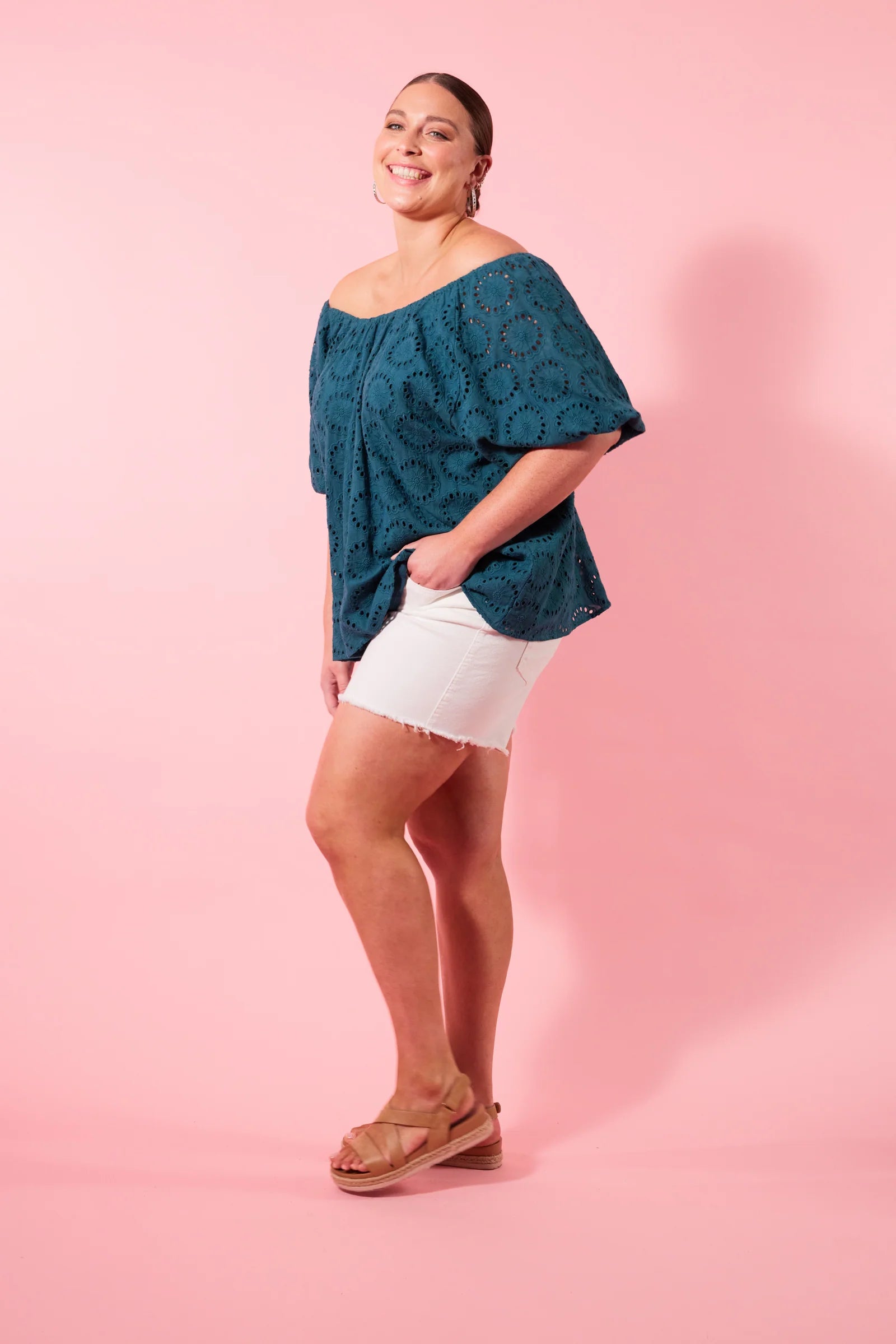 Parterre Top - Teal