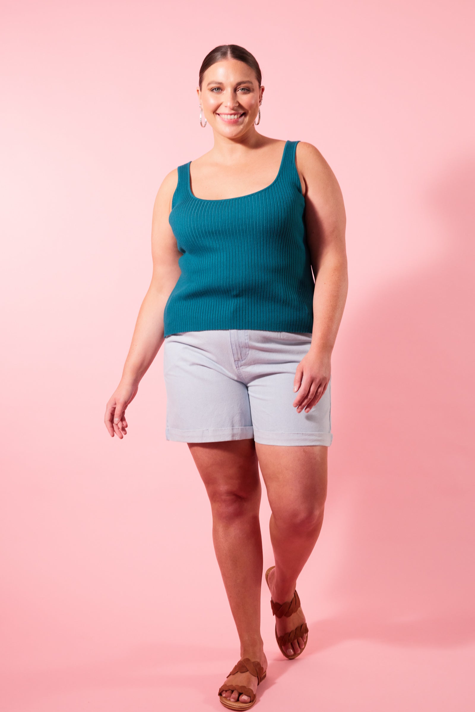 Pavilion Tank - Teal