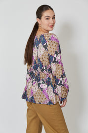 Coppola Blouse - Violet Muse