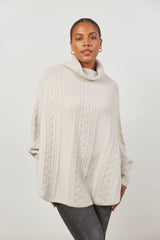 Renew Poncho - Creme
