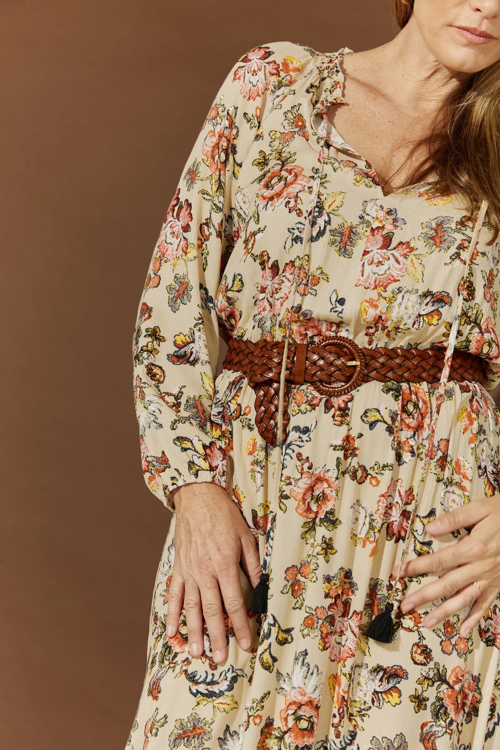 Flourish Maxi Dress - Fawn