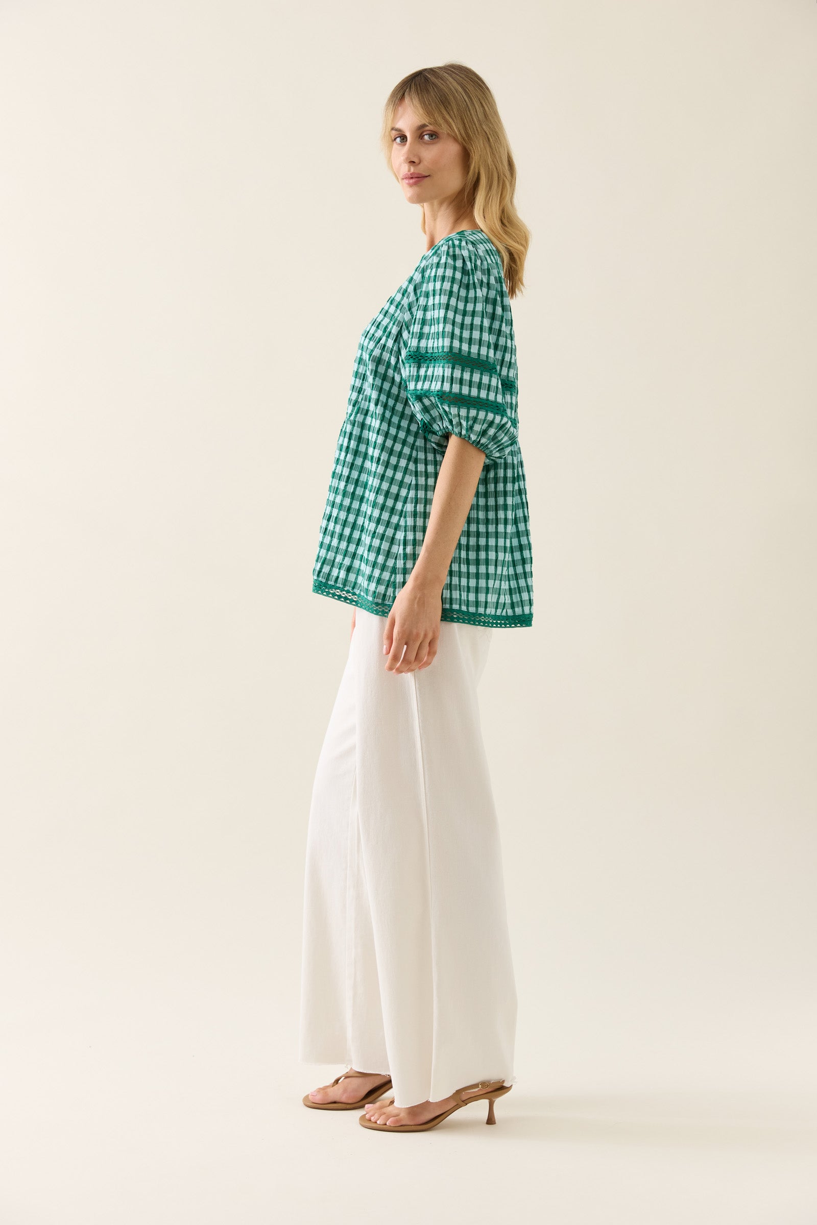 Esther Tie Top - Baltic
