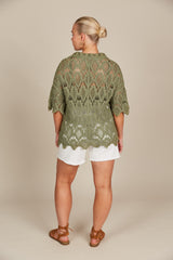 Giselle Shirt - Olive