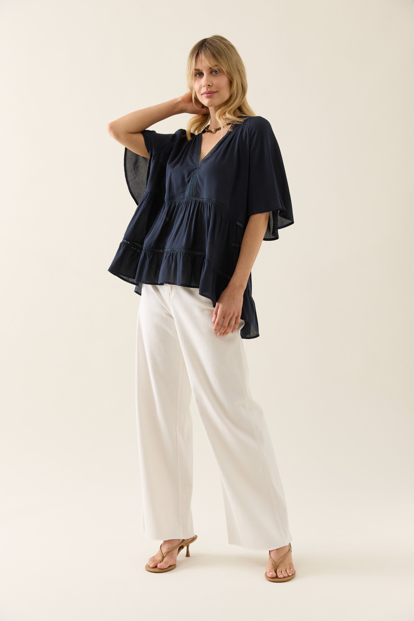 Oline Top - Navy