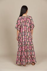 Esme Maxi - Olive Fleuron