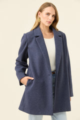 Kali Coat  - Navy