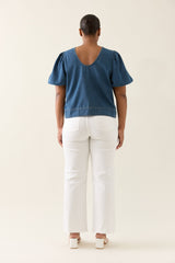 Sofie Denim Top - Drift