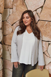 Ines Tie Cardigan - Peyote