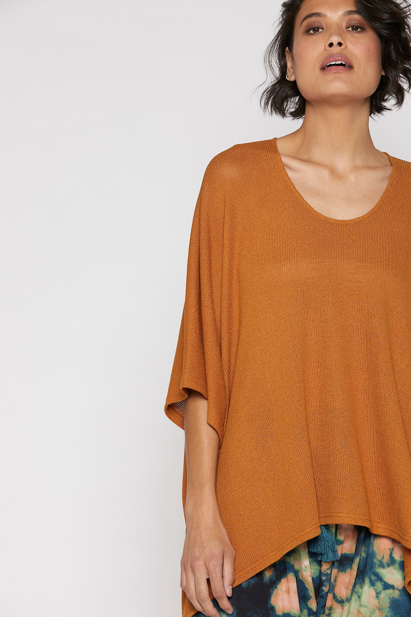 Chakra Poncho - Rust