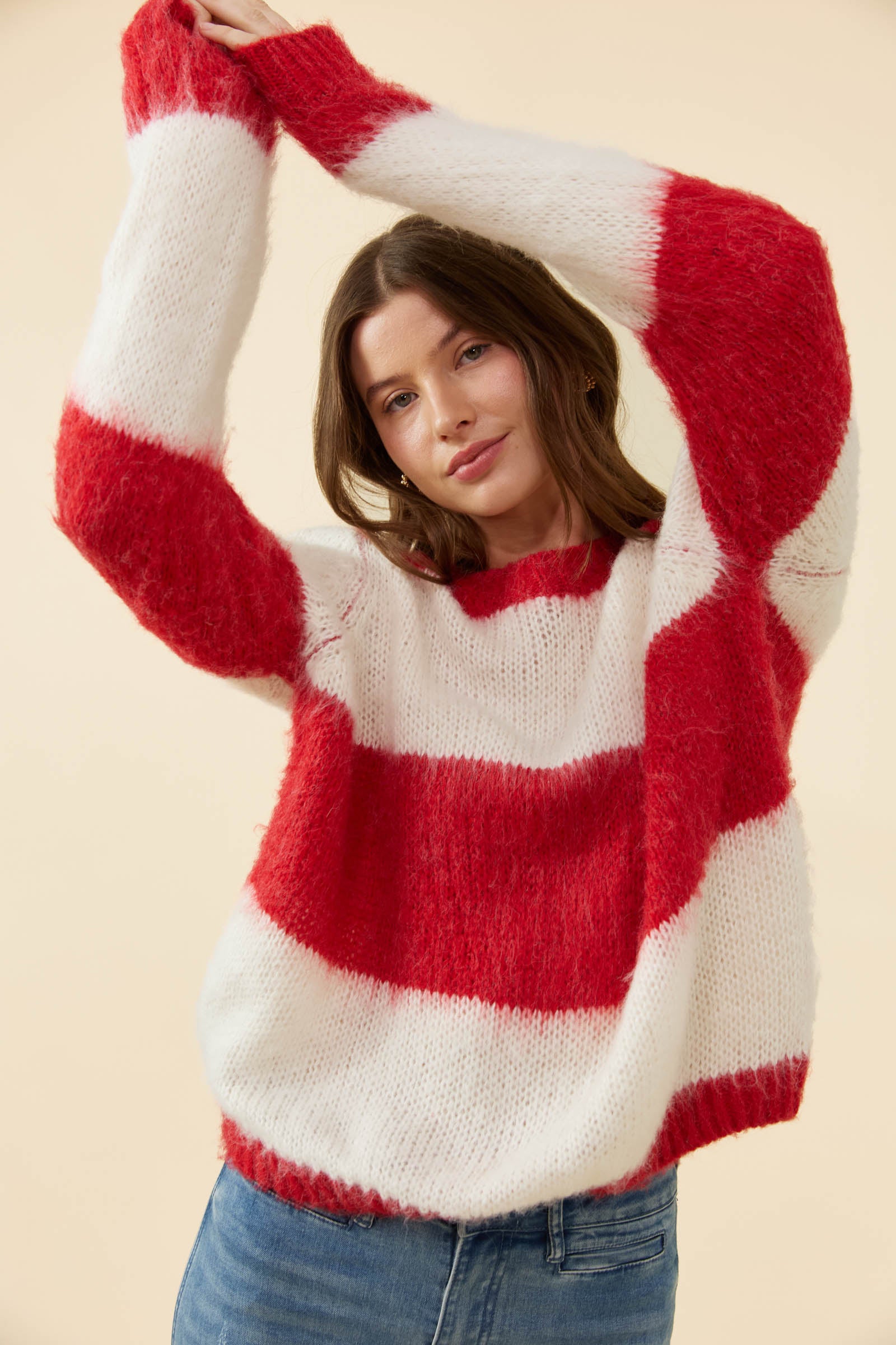 Mathilde Jumper - Crimson