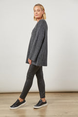 Avenue Oversize Jumper - Ash