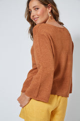 Pala Knit - Cinnamon