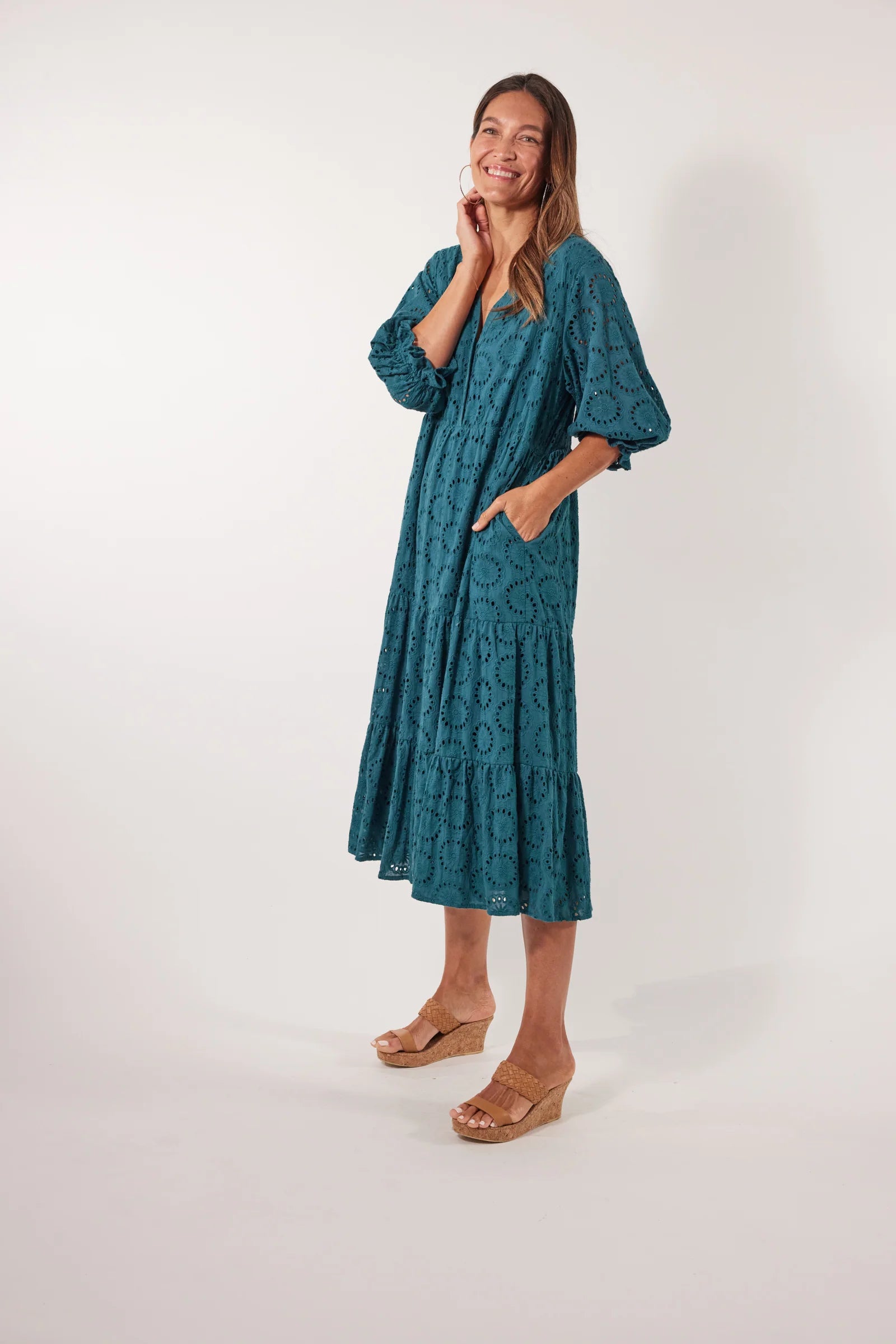 Parterre Maxi - Teal