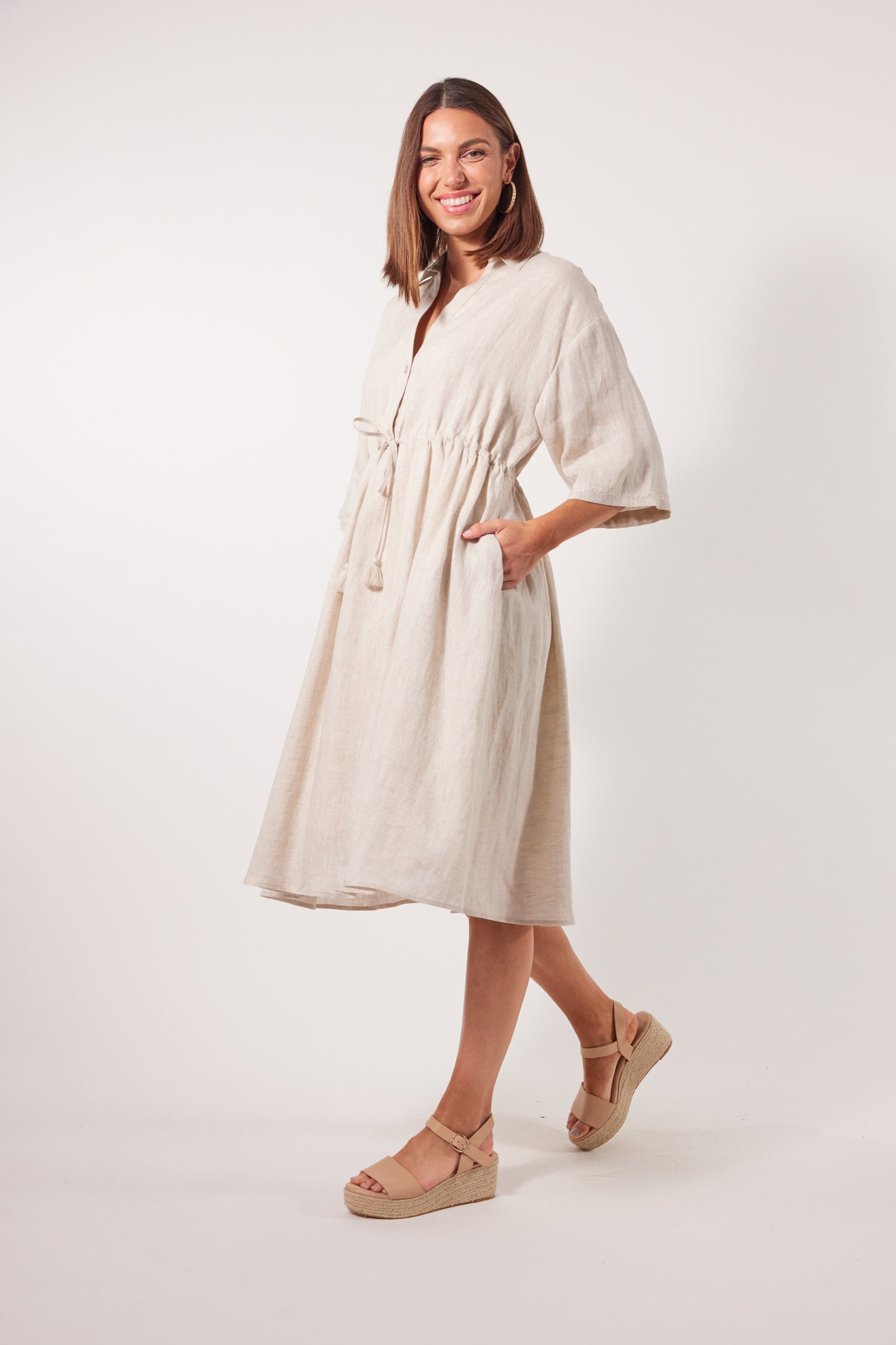 Gala Relax Dress - Canvas