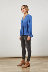 Euphoria Tie Top - Azure