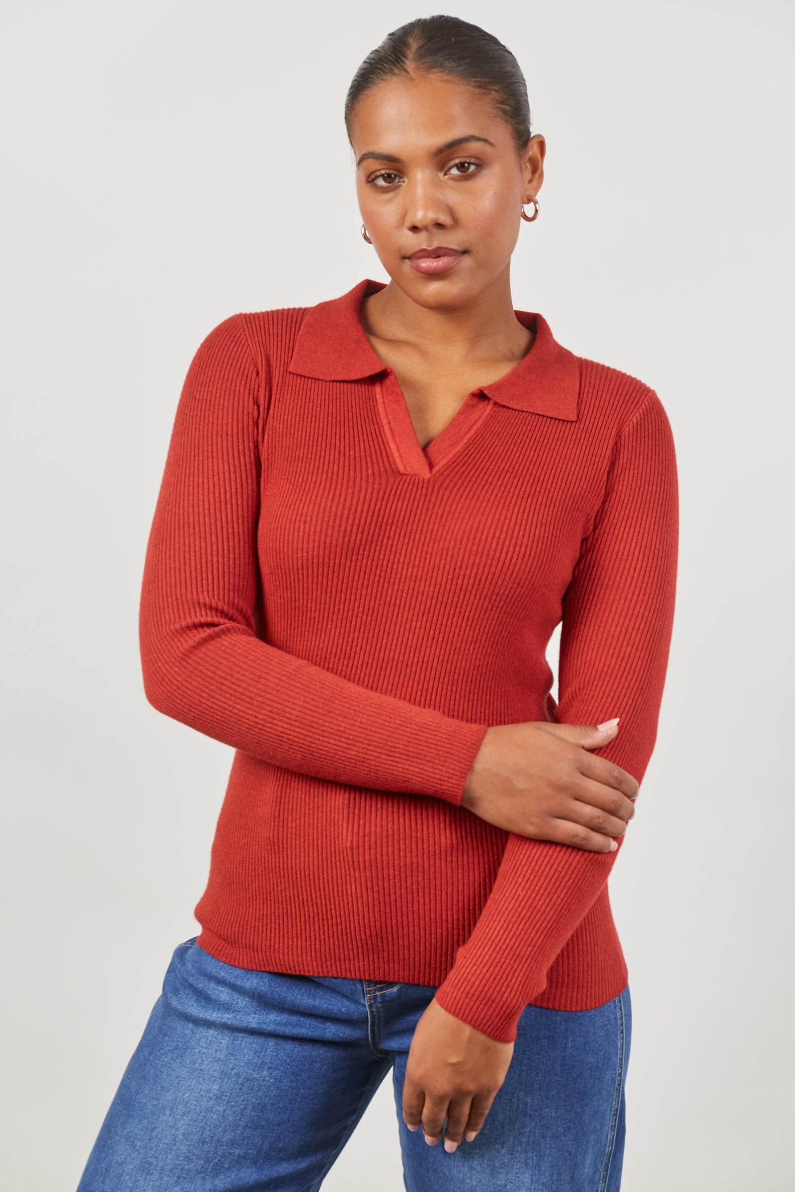 Cosmo Knit Top - Picante