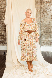 Flourish Maxi Dress - Fawn
