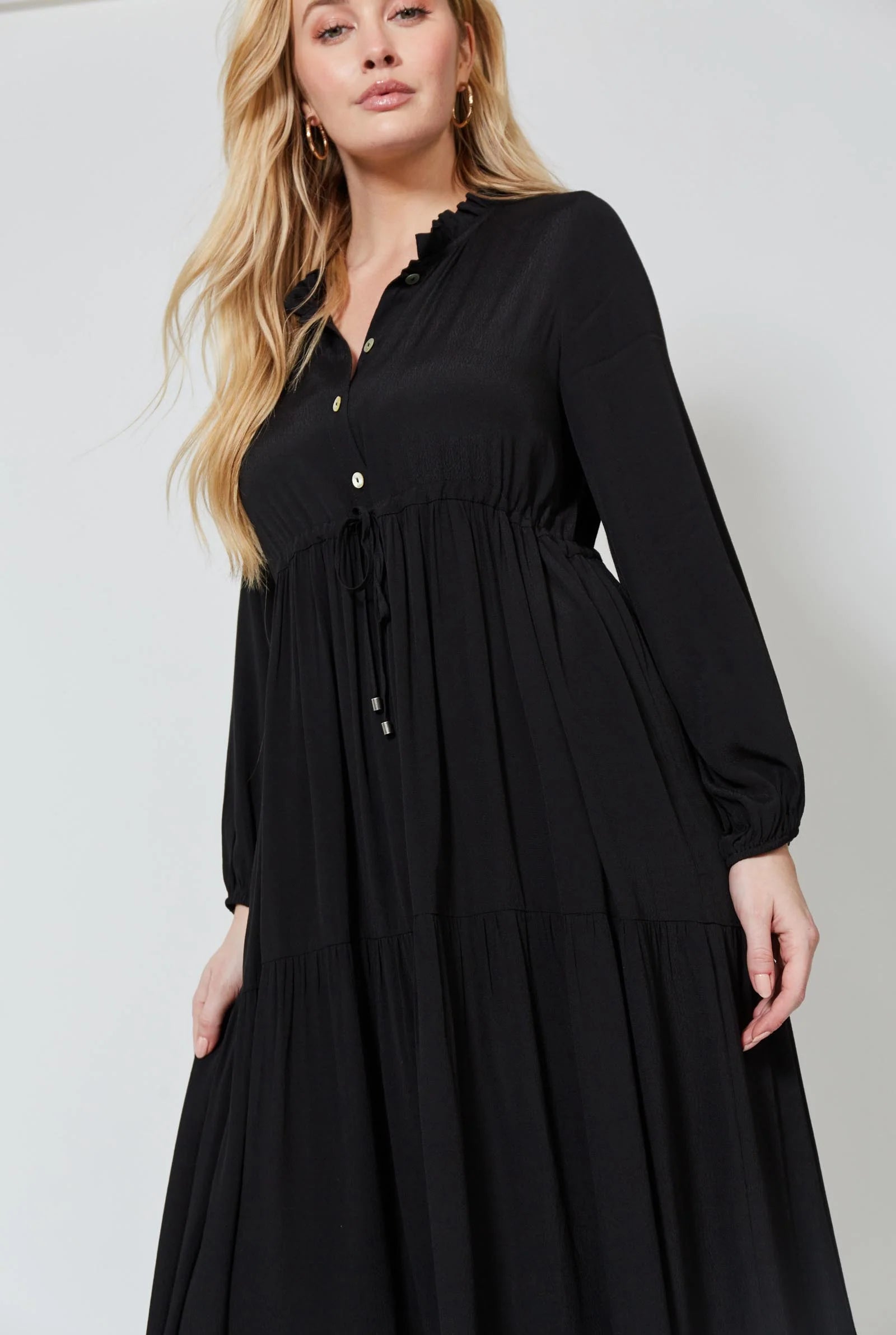 Coppola Maxi Dress - Onyx