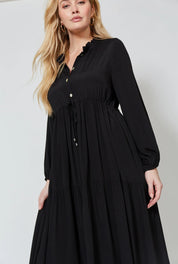 Coppola Maxi Dress - Onyx
