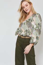 Coppola Blouse - Evergreen Muse